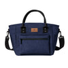 FRISCH - Bolsa térmica portátil de mano para almuerzo, para picnic al aire libre, gruesa, color azul marino