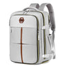 WEIXIER B717 Bolso de hombro de viaje de gran capacidad, mochila escolar universal sencilla para estudiantes (gris)