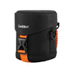 Bolsa para lentes digitales Cwatcun D157 DSLR, a prueba de golpes, gruesa, con tapa abatible, color negro mediano