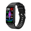 Pulsera deportiva inteligente y saludable con monitorización de la temperatura, el oxígeno y el ácido úrico y los lípidos en sangre (negro)