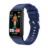 Pulsera deportiva inteligente y saludable con monitorización de la temperatura, el oxígeno y el ácido úrico y los lípidos en sangre (azul)