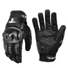 Guantes de goma transpirables anticaídas para motocicleta GHOST RACING con pantalla táctil, talla XL (negro)
