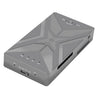 Carcasa para disco duro móvil con matriz RAID SSD M.2 dual NVME, tipo C, USB 3.2 GEN2x2, 20 G, 586 R (gris oscuro)