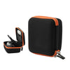 Cwatcun D156 Bolsa de almacenamiento portátil grande Bolsa de cámara de carcasa rígida pequeña con microcortes (negra)