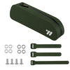 Bolsa para colgar en la parte delantera de la bicicleta WEST BIKING (verde oscuro)