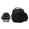 Cwatcun D140 - Bolso bandolera para cámara, resistente a golpes, a prueba de caídas, para exteriores, pequeño, color negro grande