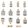 14 piezas/caja Convertidor de conector RF para antena