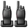 RETEVIS H777 Walkie Talkie portátil compacto de mano de 16 canales con base de carga, estilo: PMR