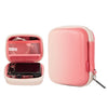 Cwatcun H45 Mini Bolsa de almacenamiento Pequeña Microslice Bolsa para cámara digital PU Bolsa de carcasa rígida impermeable (rosa)