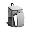 Mochila para computadora portátil multifuncional de gran capacidad Baona BN-K012 Mochila de negocios (gris)