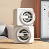 Minialtavoces con cable para computadora de escritorio K1, altavoz subwoofer USB, color: edición clara, blanco