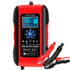 Cargador de batería inteligente para automóvil y motocicleta ANHTCzyx de 12 V/24 V, 6-180 Ah, 7 etapas (enchufe australiano)