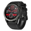 Reloj inteligente para deportes al aire libre con pantalla AMOLED Ultra HD de 1,43 pulgadas y Bluetooth parlante (negro)