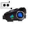 Auriculares con Bluetooth para casco de moto KUQIBAO Q28 (micrófono suave)