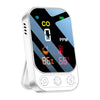 Detector de monóxido de carbono portátil multifuncional 3 en 1 (blanco)