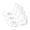 YX135 Juego de 3 soportes de pared de acrílico para monitor de bebé, cámara de seguridad y altavoz