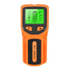Detector de montantes de pared 5 en 1 HLW330, detección de cables de CA, corriente de madera, centro de borde y metal (naranja)