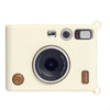 Estuche protector blando resistente al desgaste para Fujifilm Instax Mini EVO, color beige