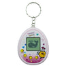 Juguete electrónico para mascotas, llavero de juguete nostálgico con forma de genio de la comida, juego cibernético virtual para niños, estilo: pollito (rosa)