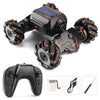 Coche de juguete RC para niños con luces y sensor de gestos eléctrico, control remoto, coche de acrobacias giratorio, color naranja, RC individual (1:12)