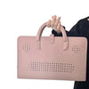 Estuche protector para computadora portátil de 14 pulgadas de PU estilo niña rosa con asa