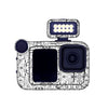 Pegatinas protectoras para el cuerpo de la cámara GOPro HERO13 Black, estilo: 08 Circuit White