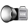 Luz de relleno de alta potencia para cámara de mano Desiontal ZU-60 de 60 W, enchufe de la UE, especificación: estándar