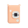 Estuche de silicona suave anticaídas y resistente al desgaste para FUJIFILM Instax Mini Liplay (color rubor)
