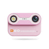 Minicámara D60 para niños, resistente al agua, 2K, HD, 10 aumentos, 2,4 pulgadas, para exteriores, grabación de fotos y vídeos (rosa)