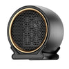 Calentador de escritorio de dos velocidades y alta potencia de 1800 W, calentador doméstico de calentamiento rápido, especificación: enchufe de la UE (negro)