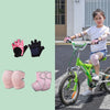 Nailekesi Kids Equipo deportivo para exteriores Equipo de protección anticaídas, Color: Rosa 6 en 1 (L)