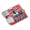 Placa decodificadora Bluetooth, amplificador de altavoz de automóvil sin pérdida de MP3, modificación de placa de circuito Bluetooth 4.1 (5 teclas)