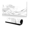 Alfombrilla de ratón para juegos Big Wave de 300 x 600 x 2 mm, de goma antideslizante (n.º 24)