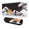 Alfombrilla de ratón para juegos Big Wave de 300 x 800 x 2 mm, de goma antideslizante (n.º 28)