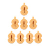 Juego de 8 sordinas para violín, herramienta de reducción de volumen (color pomelo)