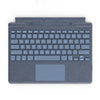 Teclado magnético Bluetooth para tableta Microsoft Surface Pro 8/9/X, teclado inalámbrico táctil retroiluminado con ranura para lápiz (azul)