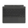 Teclado magnético Bluetooth para tableta Microsoft Surface Pro 8/9/X, teclado inalámbrico táctil retroiluminado con ranura para lápiz (negro)