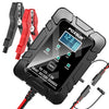 Cargador de batería de plomo ácido para motocicleta FOXSUR 6V/12V 1.5A para cortadora de césped, enchufe SAE (enchufe estadounidense)