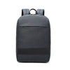 SKV B22016 - Bolso de hombro doble informal de negocios para hombre, mochila para portátil de viaje al aire libre (gris y azul)