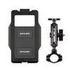 GUB PLUS17 - Bolsa impermeable para teléfono móvil de bicicleta, soporte para manillar de motocicleta, resistente a la lluvia (negro)