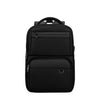 SKV B23889 Bolso de hombro doble de gran capacidad para computadora portátil para hombres (negro)