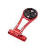 Soporte de extensión ajustable para tabla de códigos de bicicleta GUB G696 de aluminio (rojo)
