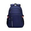 SKV B23344 Mochila para ordenador portátil de negocios de gran capacidad para hombre, bolso de hombro doble para viajes al aire libre (azul)