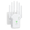 Repetidor amplificador de señal WiFi de banda dual Urant U13 de 1200 Mbps, 2,4 G/5 G, enchufe estadounidense, color blanco