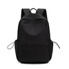 SKV B1530 Mochila escolar de gran capacidad para estudiantes, informal, con doble hombro, para portátil (negra)
