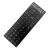 Adhesivo para teclado de ordenador portátil, idioma: turco