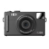 Cámara para estudiantes AMKOV CD-R1 con 24 MP y grabación de vídeo HD de 1080P, CCD, para fotos y vídeos (negra)