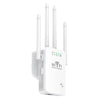 Repetidor inalámbrico Urant U9 300Mbps 2.4G Amplificador de señal WiFi Compatible con configuración rápida WPS Enchufe UE Blanco