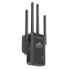 Repetidor inalámbrico Urant U9 300Mbps 2.4G Amplificador de señal WiFi Compatible con configuración rápida WPS Enchufe europeo Negro