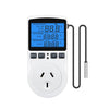 Termostato digital inteligente con retroiluminación, interruptor de control de temperatura con cuenta regresiva, enchufe para Australia
